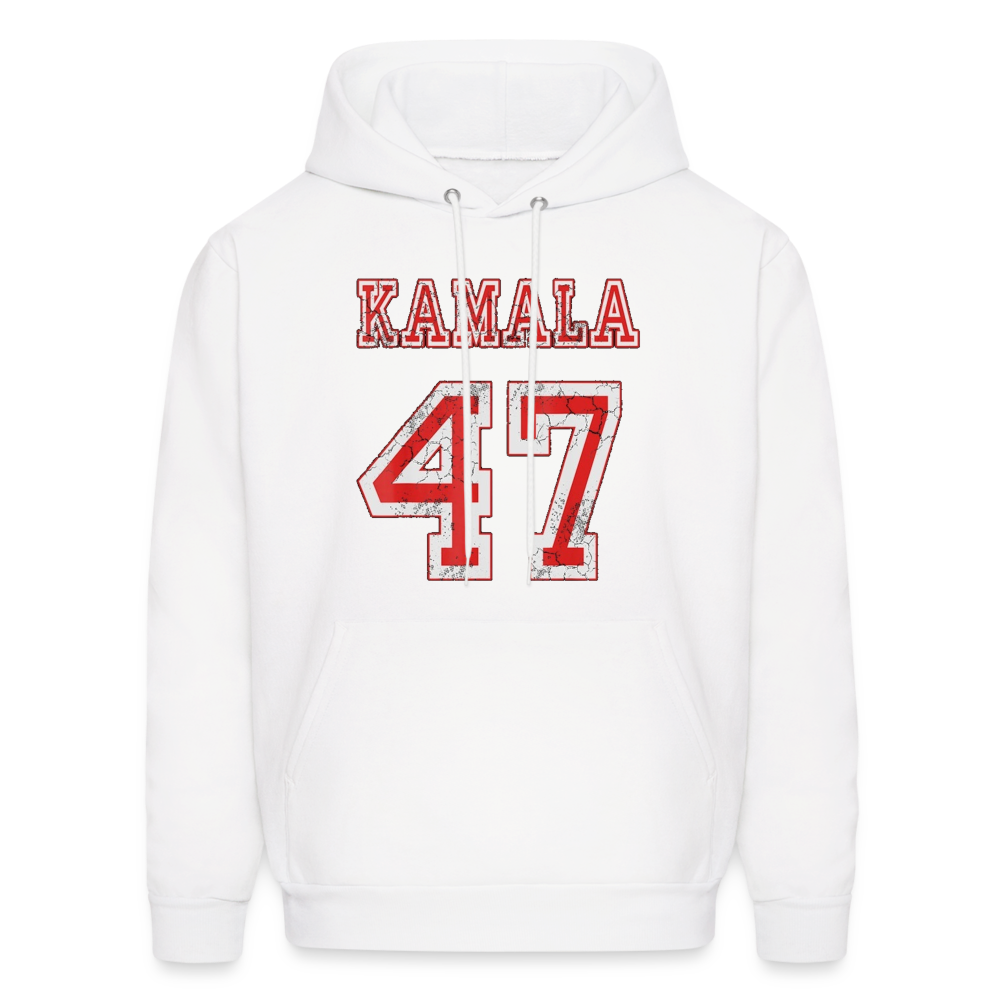 Kamala Harris 47th President 2024 Election Unisex Hoodie - white