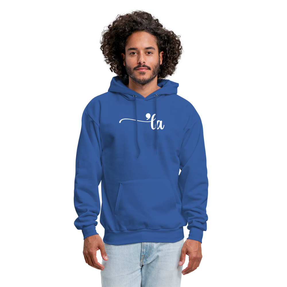 Comma La Kamala Harris Punctuation Unisex Hoodie - royal blue