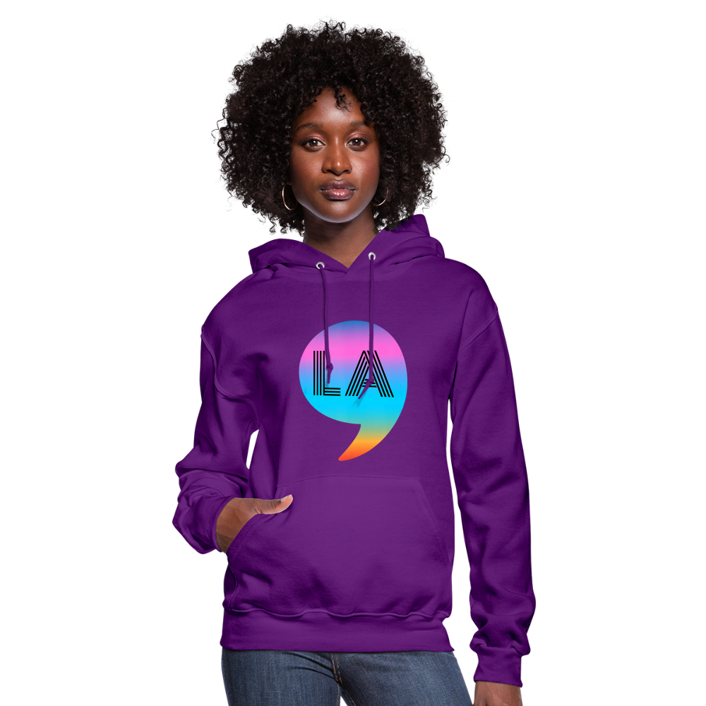 Comma La Kamala Harris Rainbow Women's Hoodie - purple