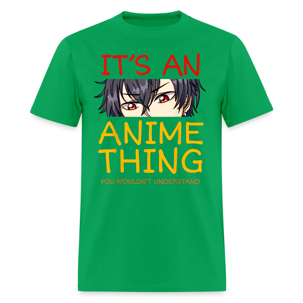 It's An Anime Thing You Wouldn't Understand Premium Unisex T-Shirt - bright green