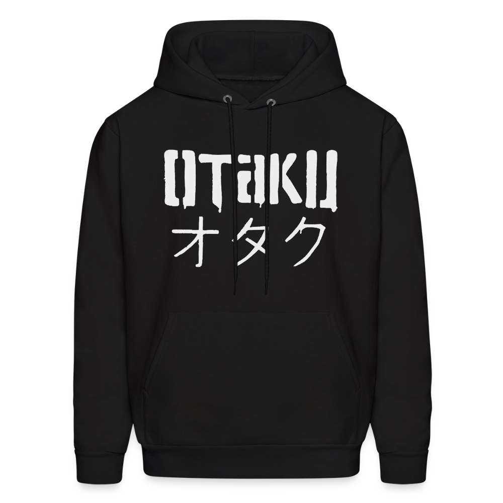 Otaku Japanese Anime Premium Unisex Hoodie Sweatshirt - black