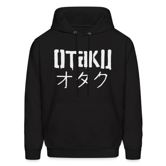 Otaku Japanese Anime Premium Unisex Hoodie Sweatshirt - black