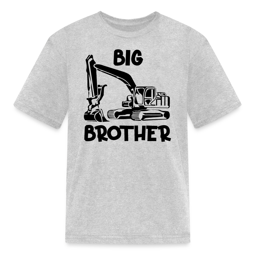 Youth Big Brother Construction T-Shirt - heather gray