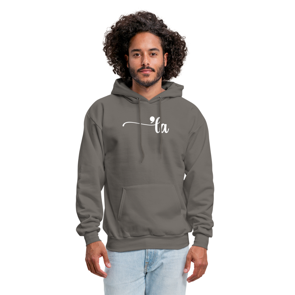 Comma La Kamala Harris Punctuation Unisex Hoodie - asphalt gray