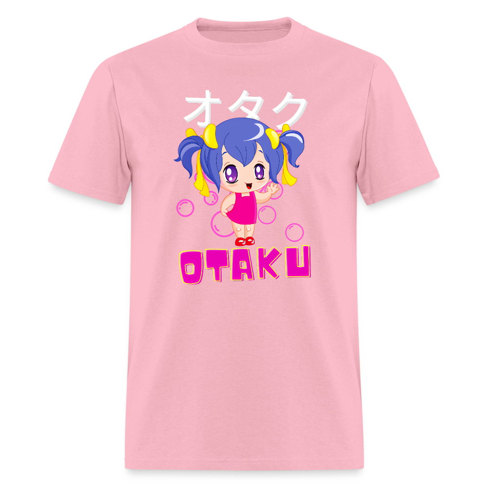 Otaku English Japanese Anime Fan Girl Premium Unisex T-Shirt - pink