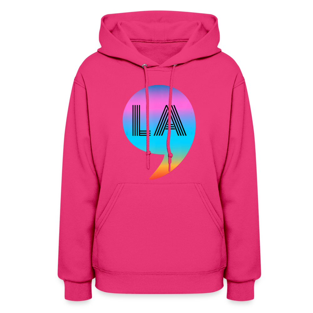 Comma La Kamala Harris Rainbow Women's Hoodie - fuchsia