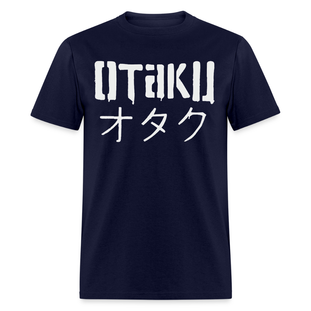 Otaku Japanese Anime Premium Unisex T-Shirt - navy