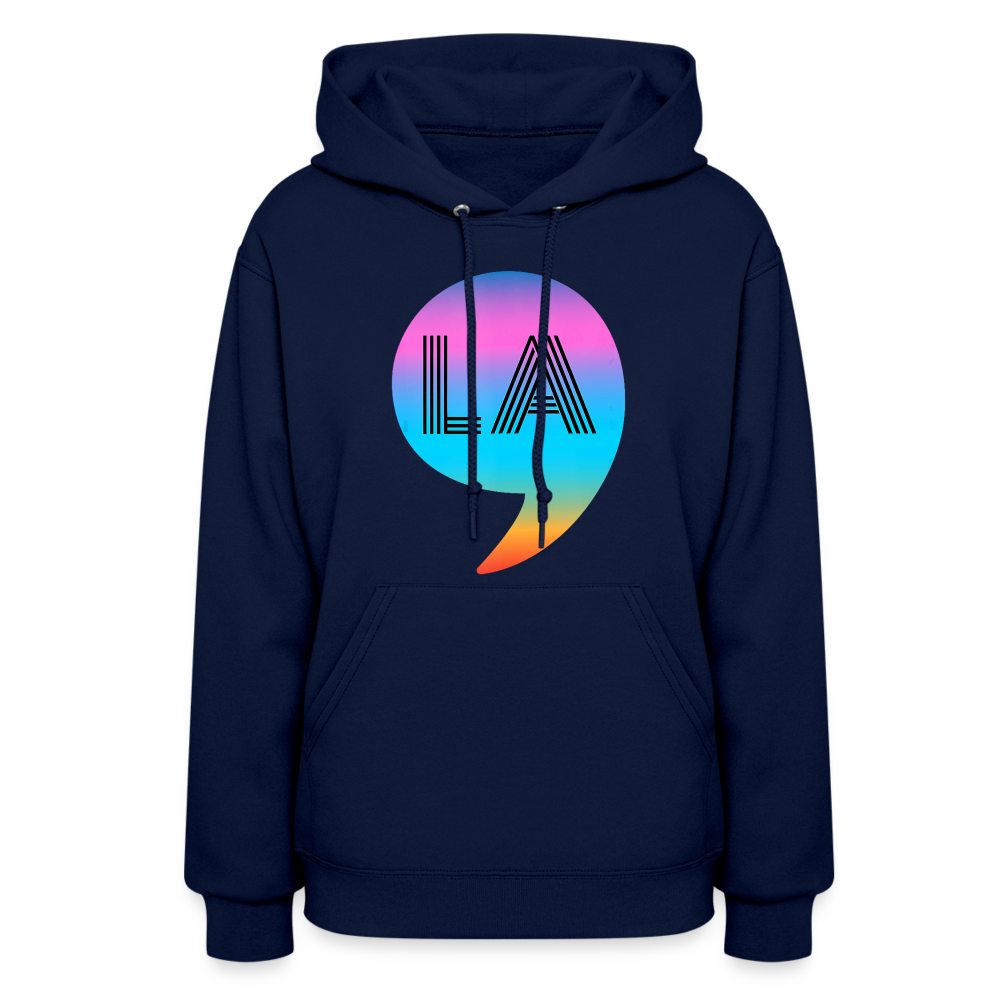 Comma La Kamala Harris Rainbow Women's Hoodie - navy