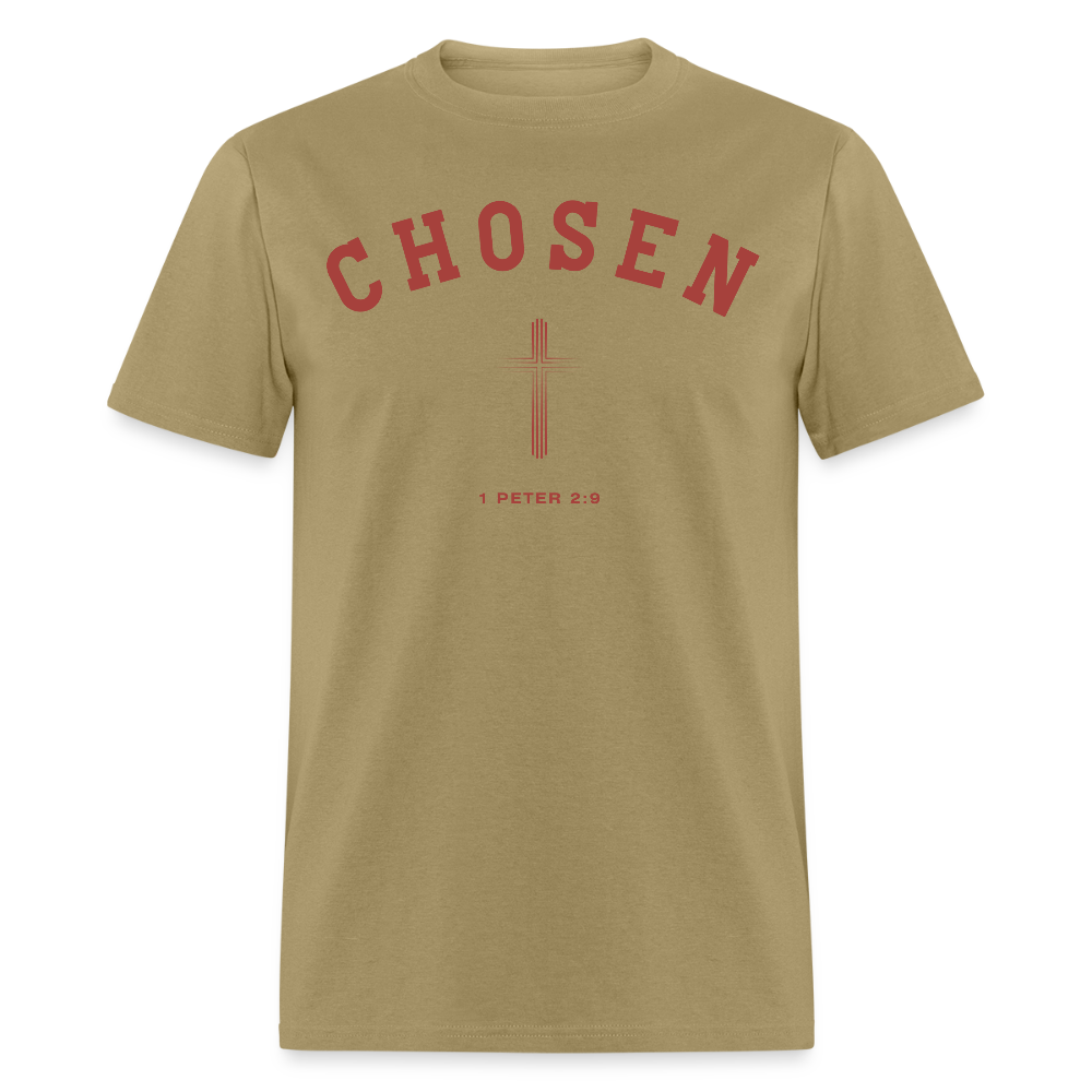 Chosen Christian Unisex Classic T-Shirt - khaki