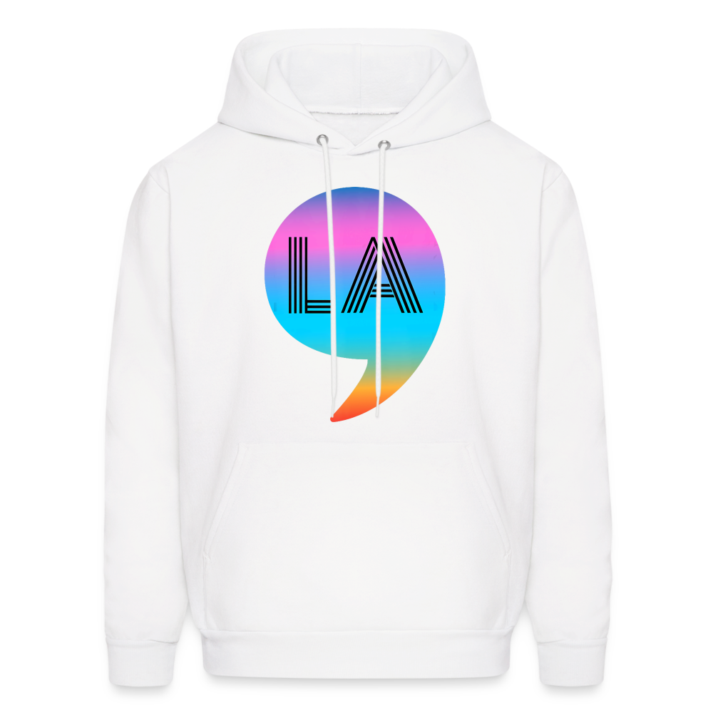 Comma La Kamala Harris Rainbow Unisex Hoodie - white