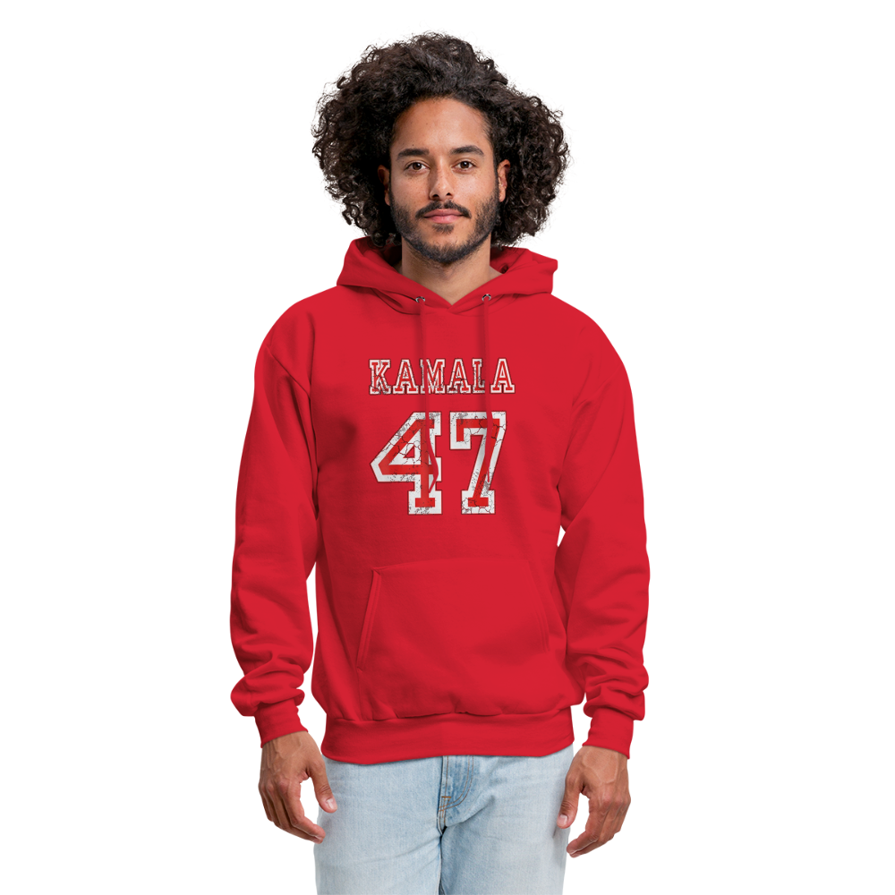 Kamala Harris 47th President 2024 Election Unisex Hoodie - red