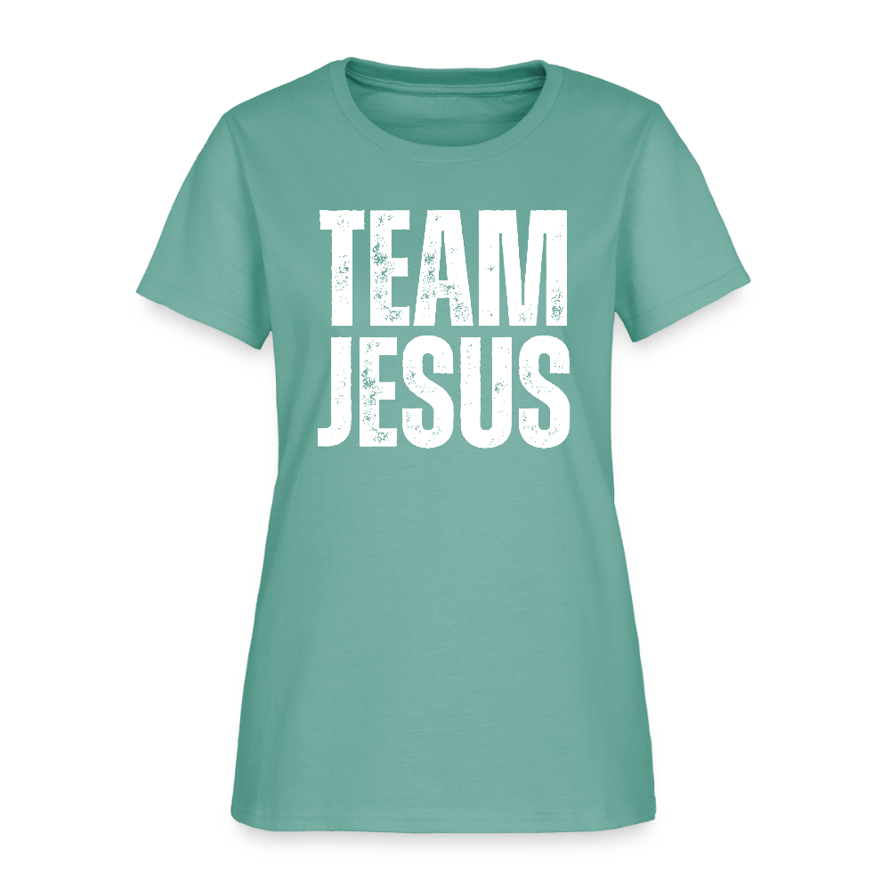 Team Jesus Christian Women's T-Shirt - aquatic