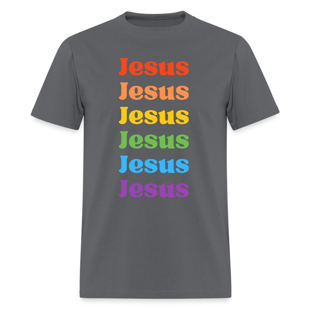 Jesus Jesus Christian Unisex Classic T-Shirt - charcoal