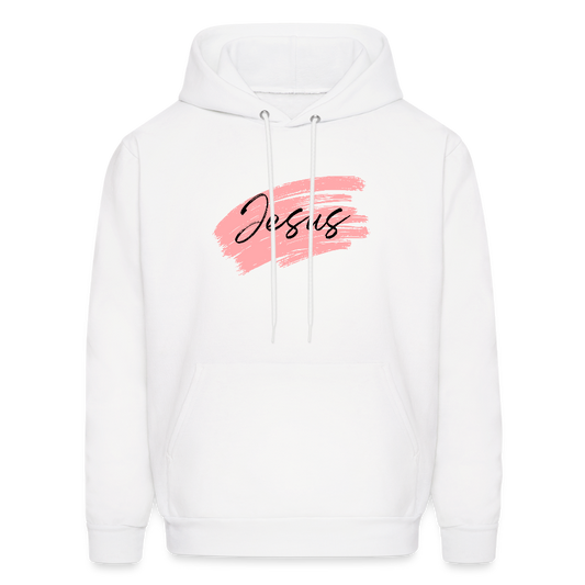 Jesus Unisex Christian Unisex Hoodie Sweatshirt - white