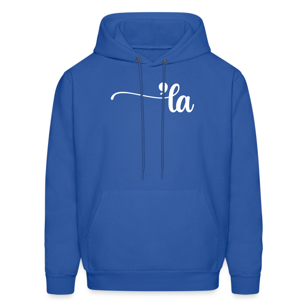 Comma La Kamala Harris Punctuation Unisex Hoodie - royal blue