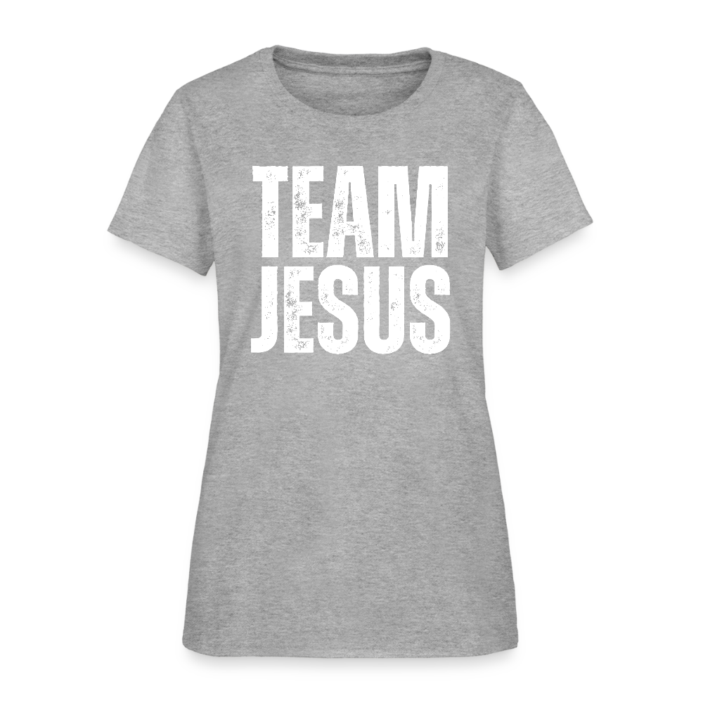 Team Jesus Christian Women's T-Shirt - heather gray