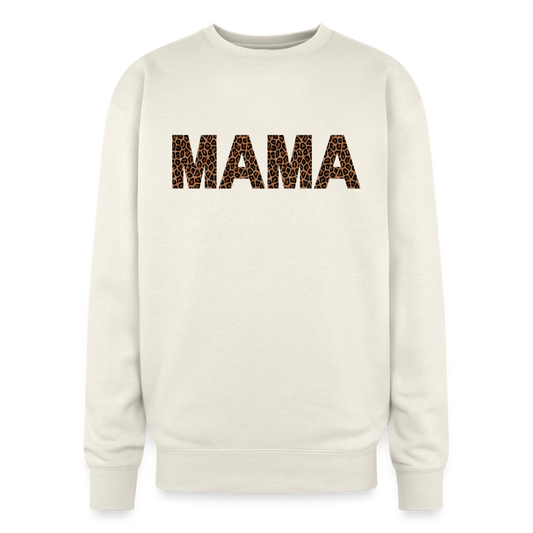 Mama Oversized Crewneck Sweatshirt - ivory