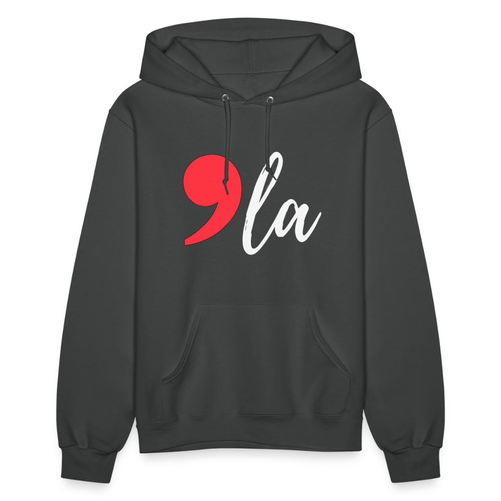 Kamala Harris 2024 President Comma La Women's Hoodie - asphalt
