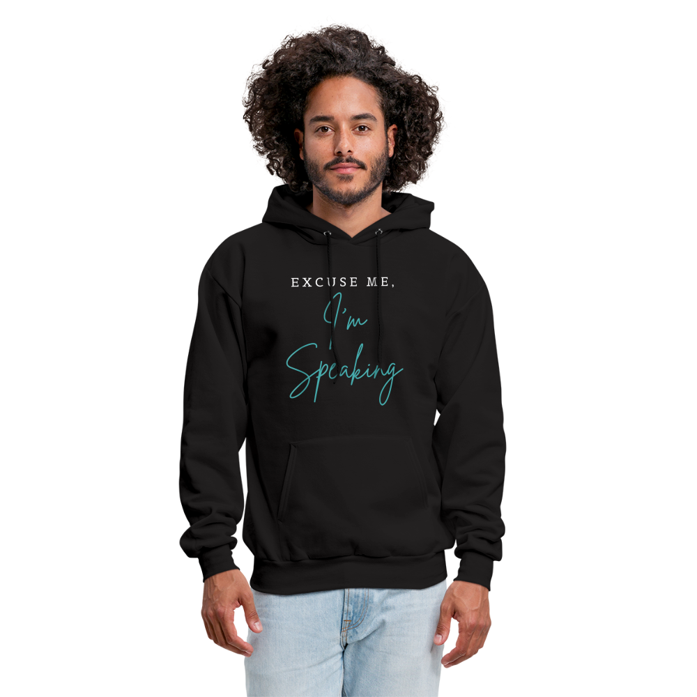 Kamala Harris Excuse Me I'm Speaking President 2024 Unisex Hoodie - black