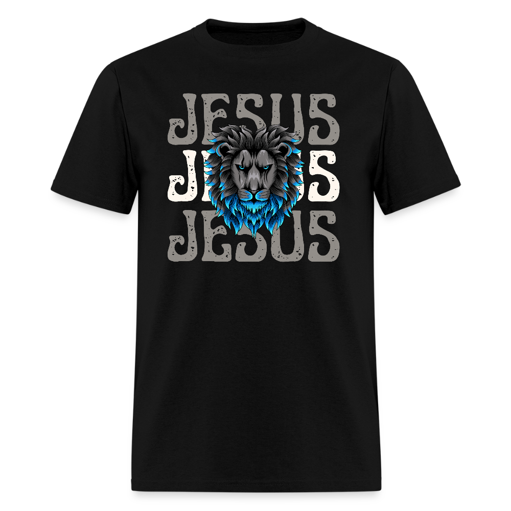 Jesus Lion Christian Unisex Classic T-Shirt - black