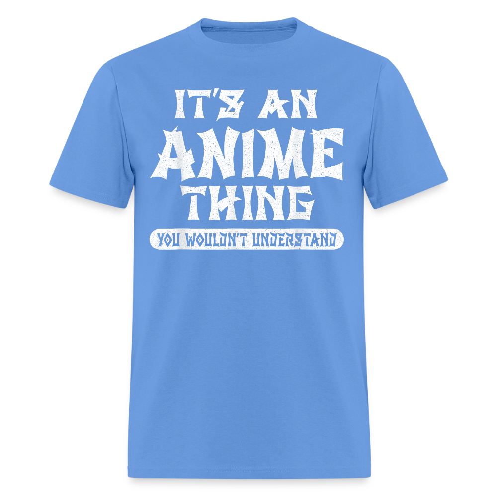 Eat Sleep Anime Repeat Premium Unisex T-Shirt - carolina blue