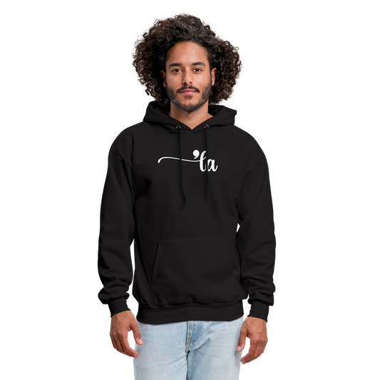 Comma La Kamala Harris Punctuation Unisex Hoodie - black