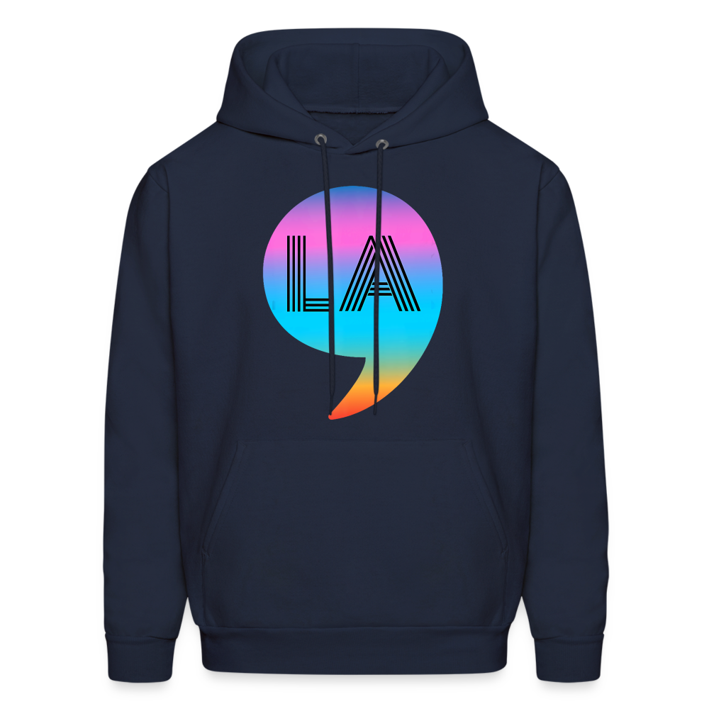 Comma La Kamala Harris Rainbow Unisex Hoodie - navy