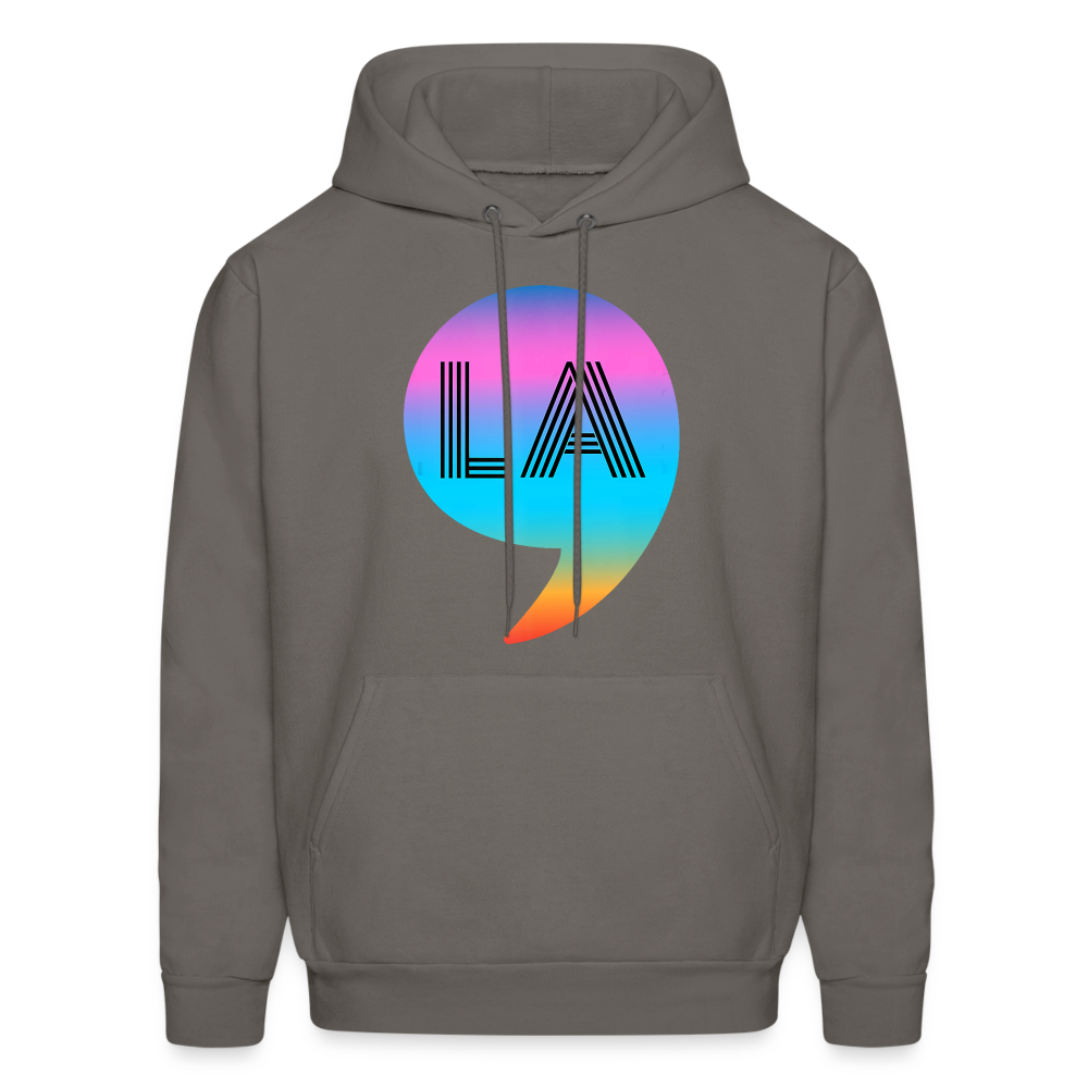 Comma La Kamala Harris Rainbow Unisex Hoodie - asphalt gray