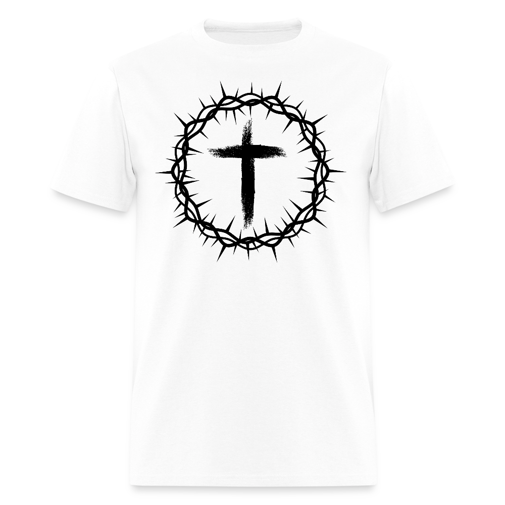 Crown of Thorns Christian Unisex Classic T-Shirt - white