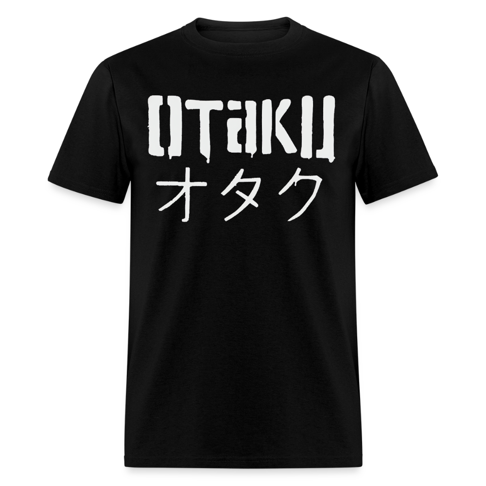 Otaku Japanese Anime Premium Unisex T-Shirt - black