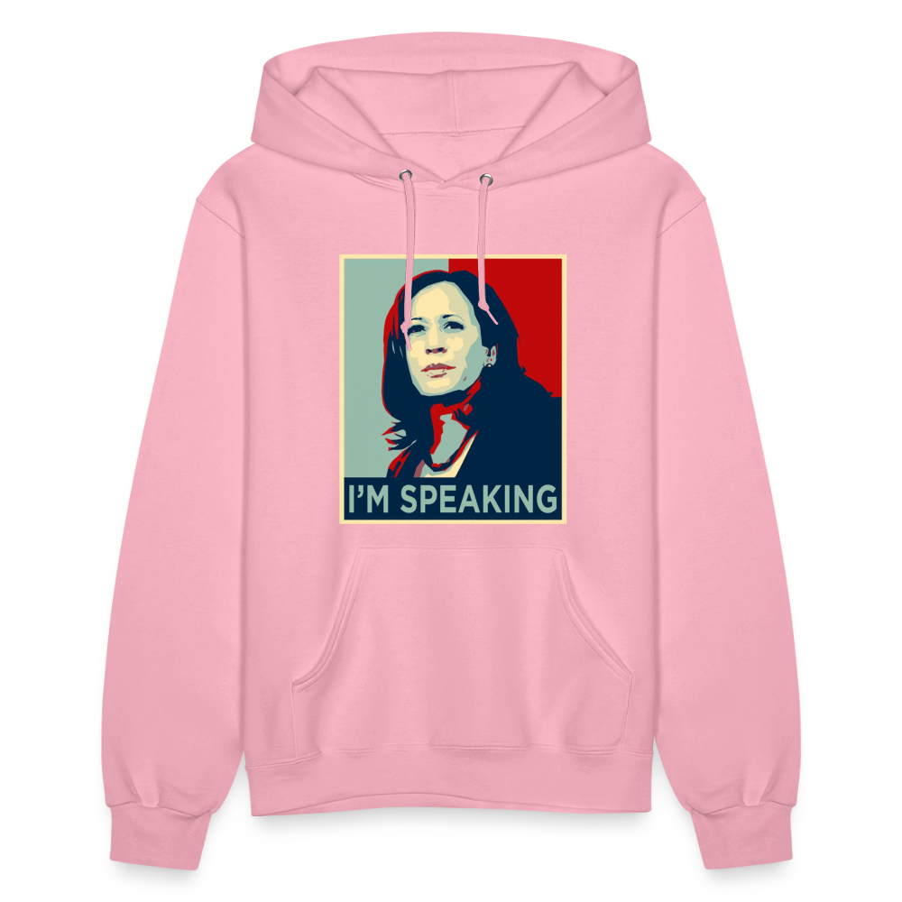 Kamala Harris President 2024 I'm Speaking Women's Hoodie - classic pink