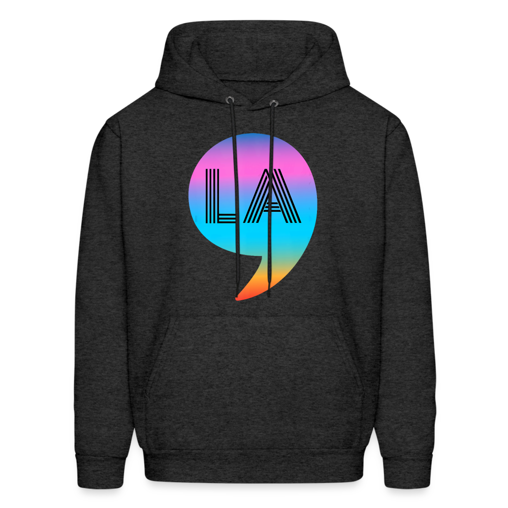Comma La Kamala Harris Rainbow Unisex Hoodie - charcoal grey