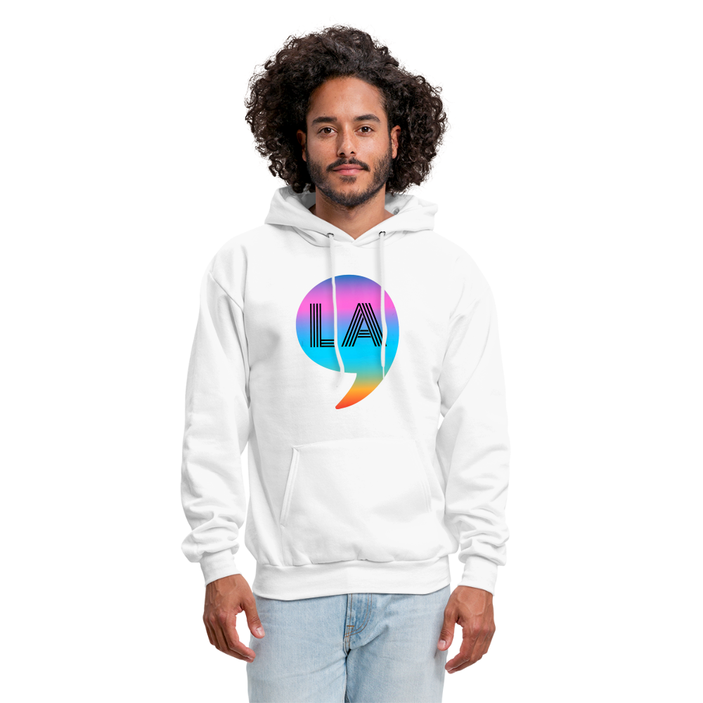 Comma La Kamala Harris Rainbow Unisex Hoodie - white