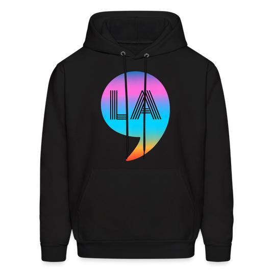 Comma La Kamala Harris Rainbow Unisex Hoodie - black