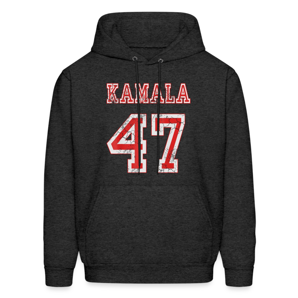 Kamala Harris 47th President 2024 Election Unisex Hoodie - charcoal grey