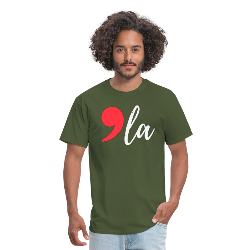 Comma La Kamala Harris Shirt2024 President Unisex T-Shirt - military green 2