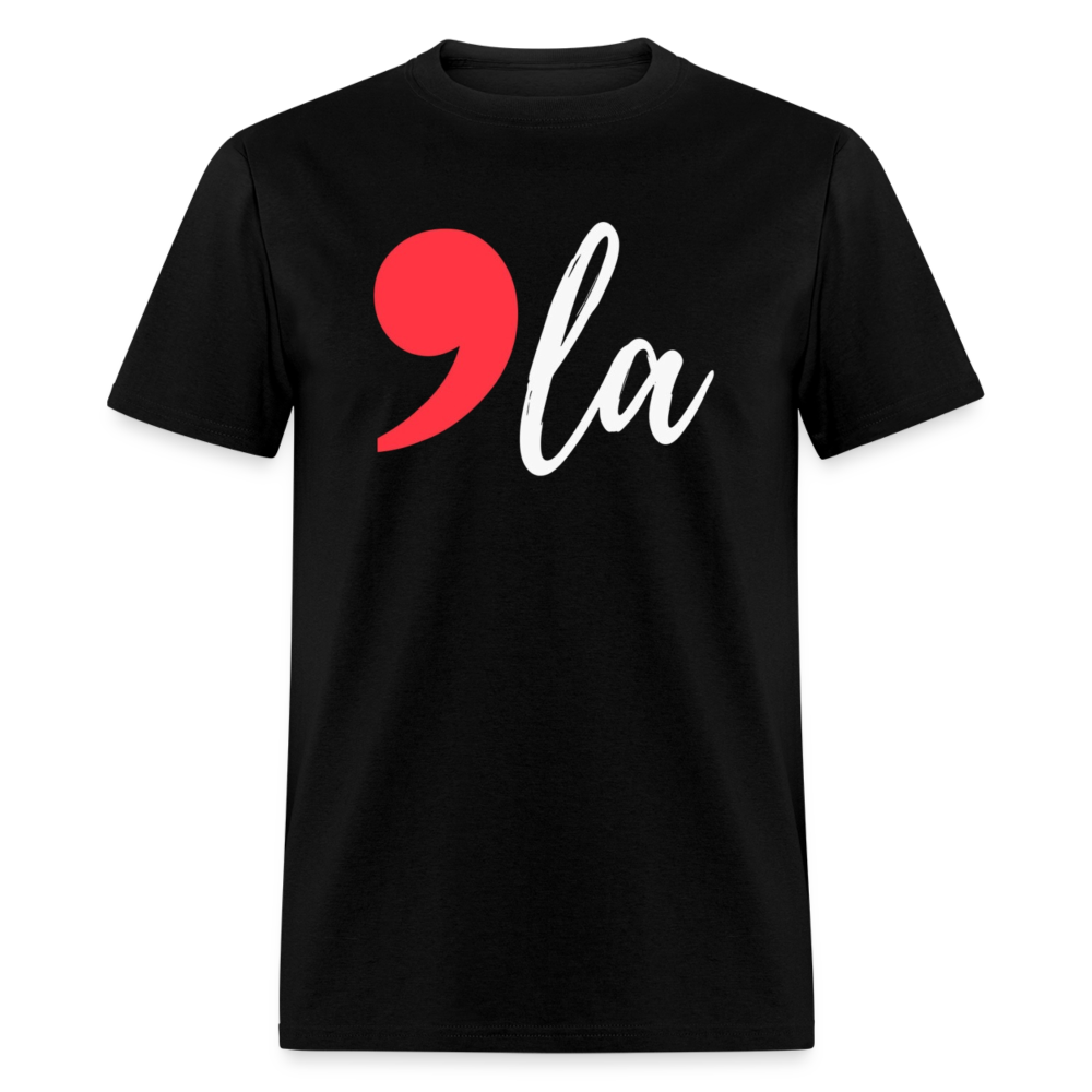 Comma La Kamala Harris Shirt 2024 President Unisex T-Shirt - black