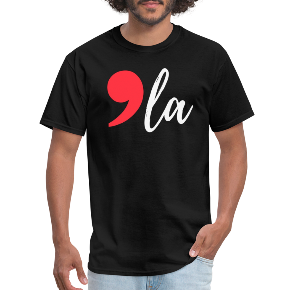 Comma La Kamala Harris Shirt 2024 President Unisex T-Shirt - black 3