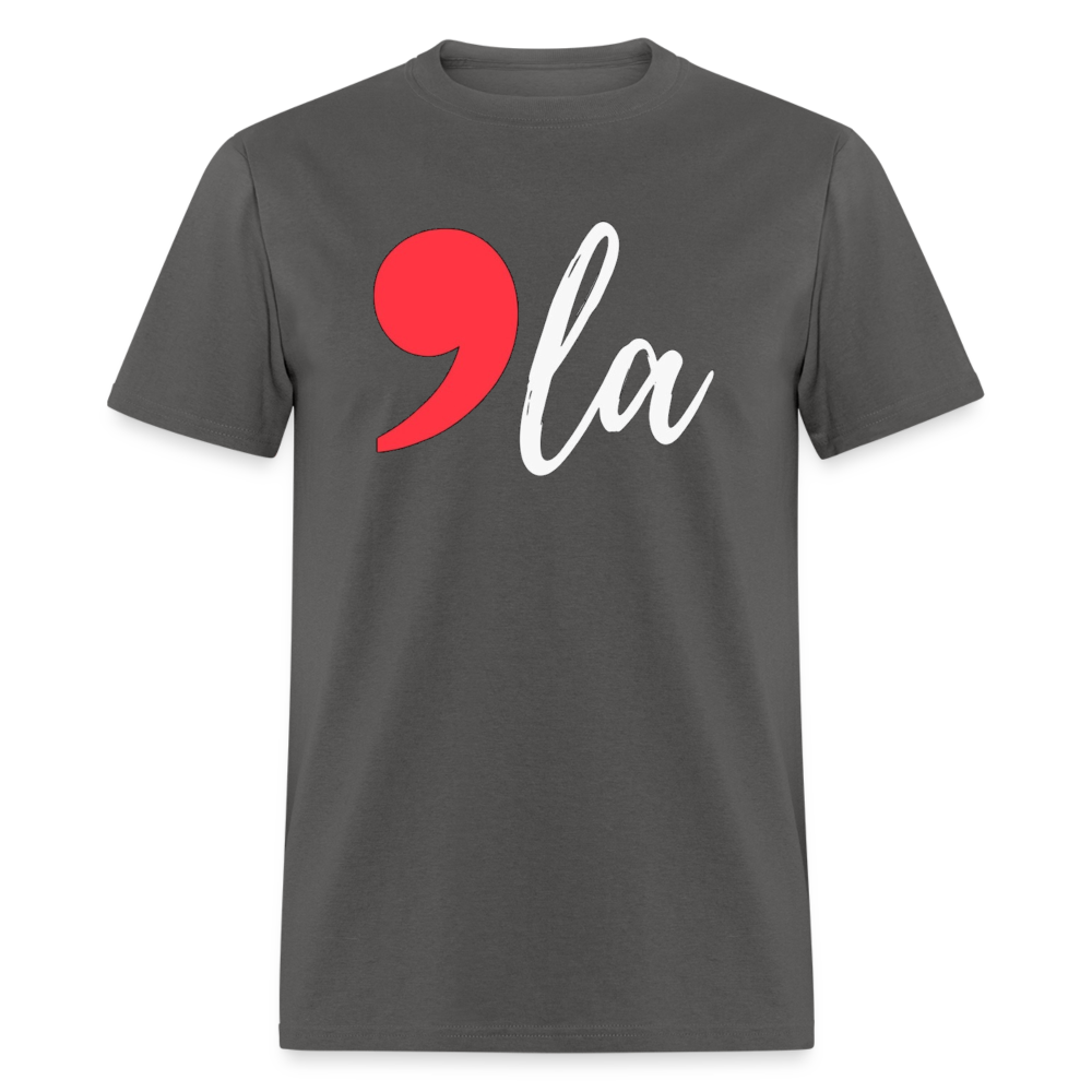 Comma La Kamala Harris Shirt 2024 President Unisex T-Shirt - charcoal
