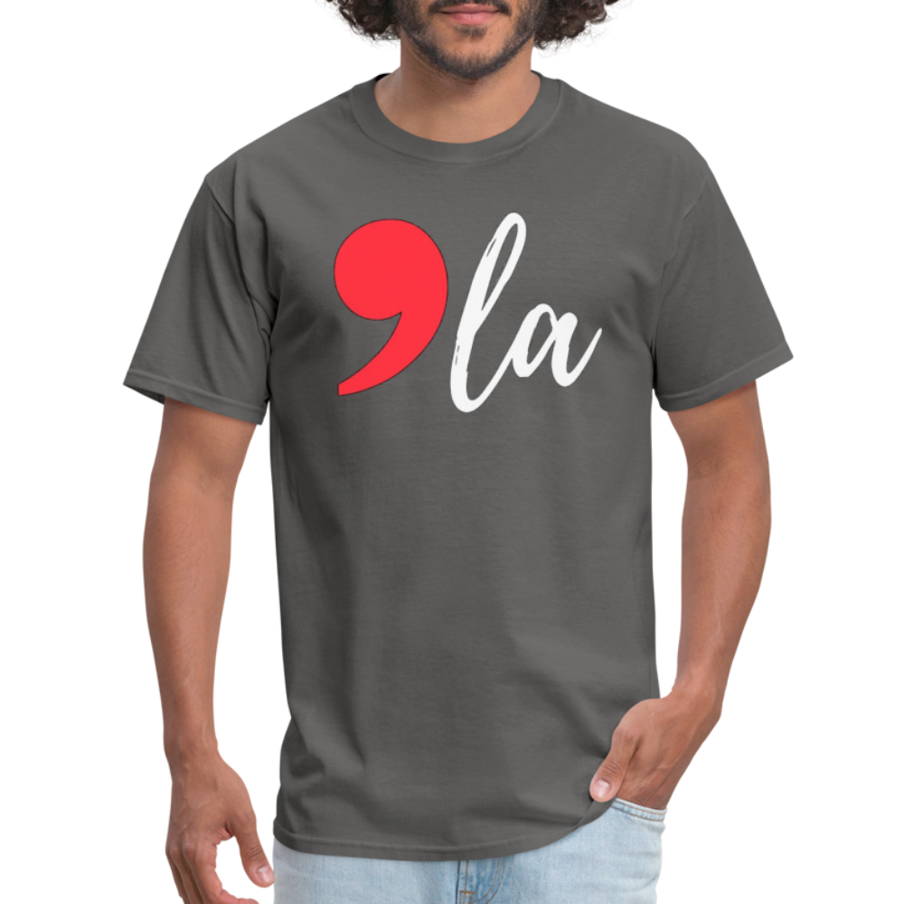 Comma La Kamala Harris Shirt 2024 President Unisex T-Shirt - charcoal 5