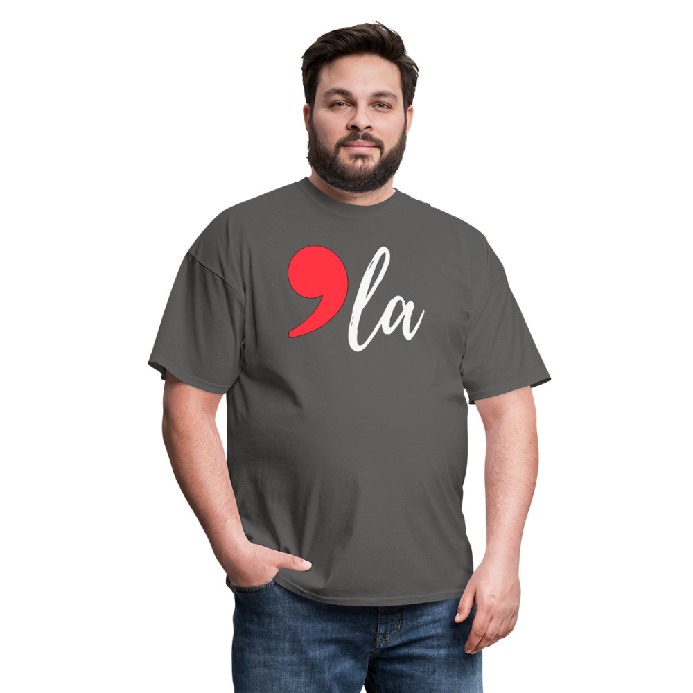 Comma La Kamala Harris Shirt 2024 President Unisex T-Shirt - charcoal 8