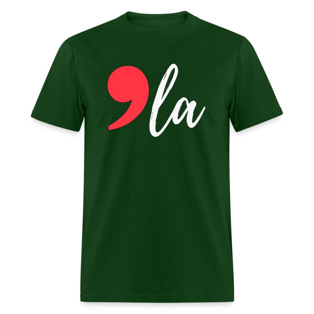 Comma La Kamala Harris Shirt 2024 President Unisex T-Shirt - forest green 2