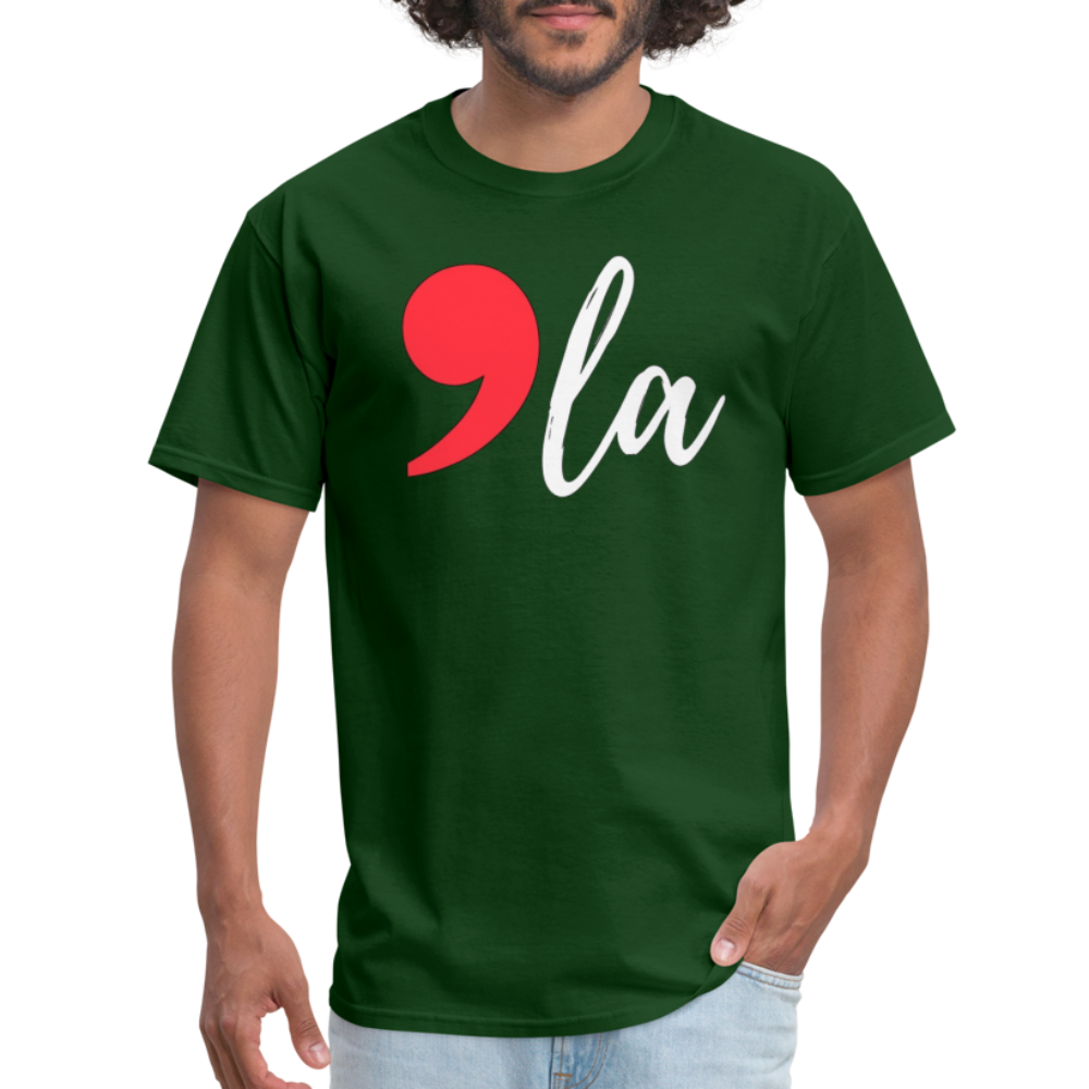 Comma La Kamala Harris Shirt 2024 President Unisex T-Shirt - forest green 5