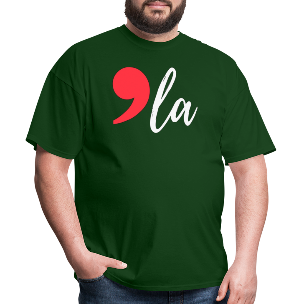 Comma La Kamala Harris Shirt 2024 President Unisex T-Shirt - forest green 6