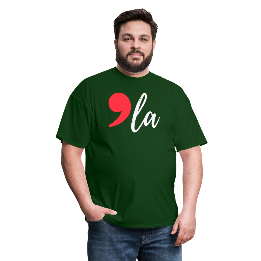 Comma La Kamala Harris Shirt 2024 President Unisex T-Shirt - forest green 7
