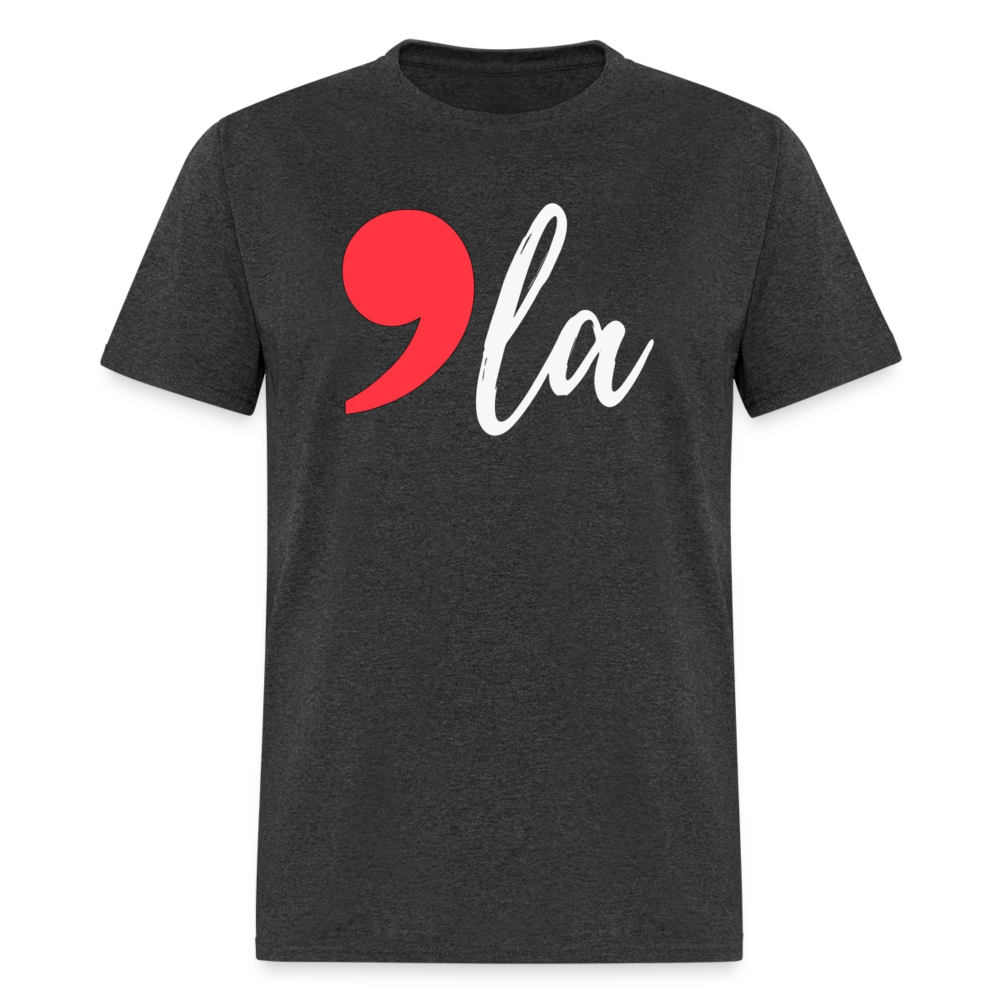 Comma La Kamala Harris Shirt 2024 President Unisex T-Shirt - heather black