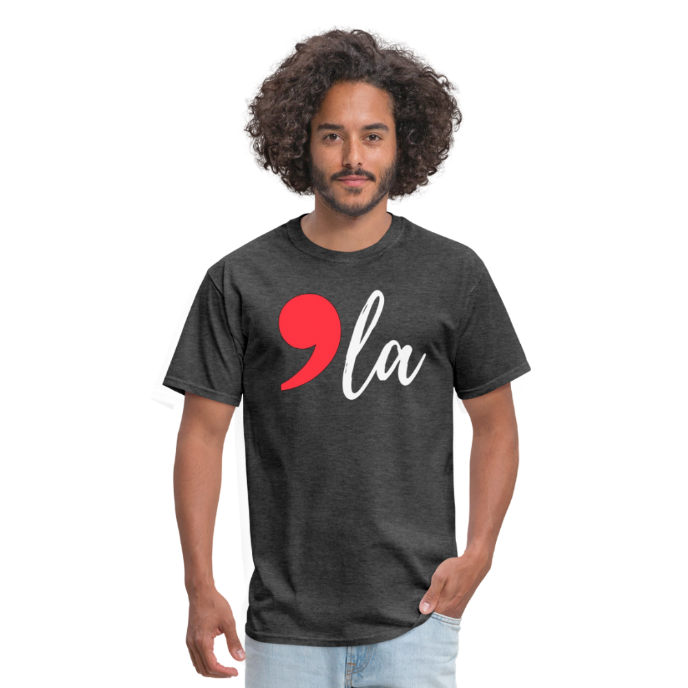Comma La Kamala Harris Shirt 2024 President Unisex T-Shirt - heather black 2