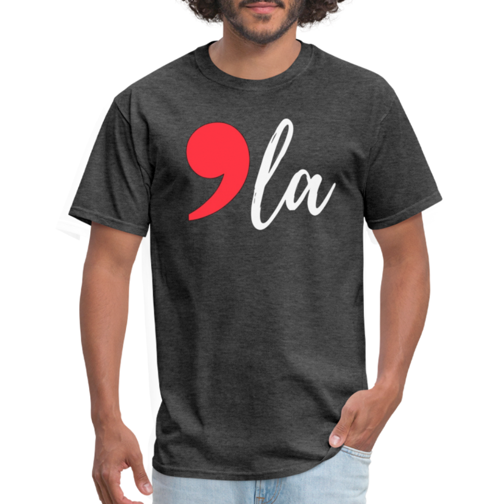 Comma La Kamala Harris Shirt 2024 President Unisex T-Shirt - heather black 3