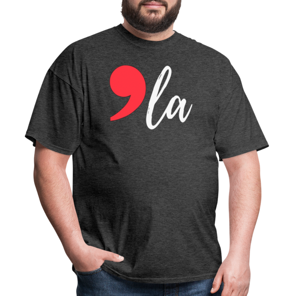 Comma La Kamala Harris Shirt 2024 President Unisex T-Shirt - heather black 4