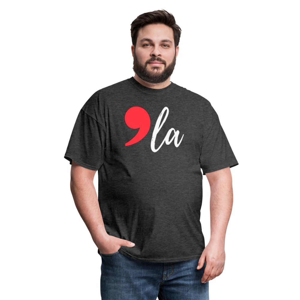 Comma La Kamala Harris Shirt 2024 President Unisex T-Shirt - heather black 6